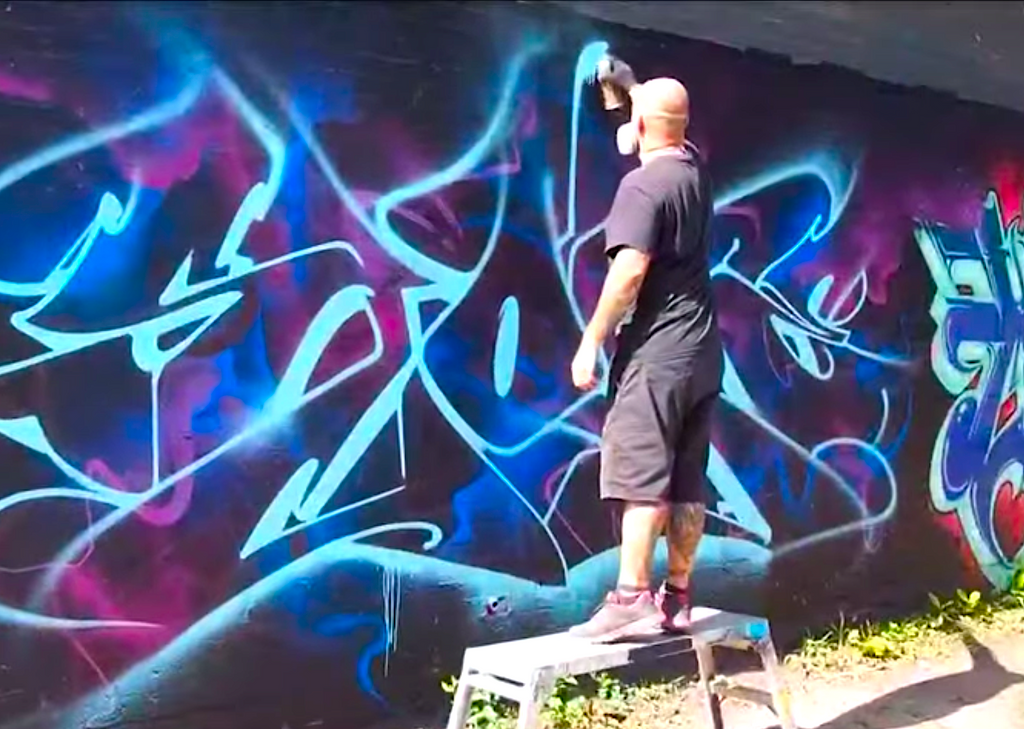 Austin Graffiti Artist Sloke One Has Been at It for 29 Years | KVUE News Video